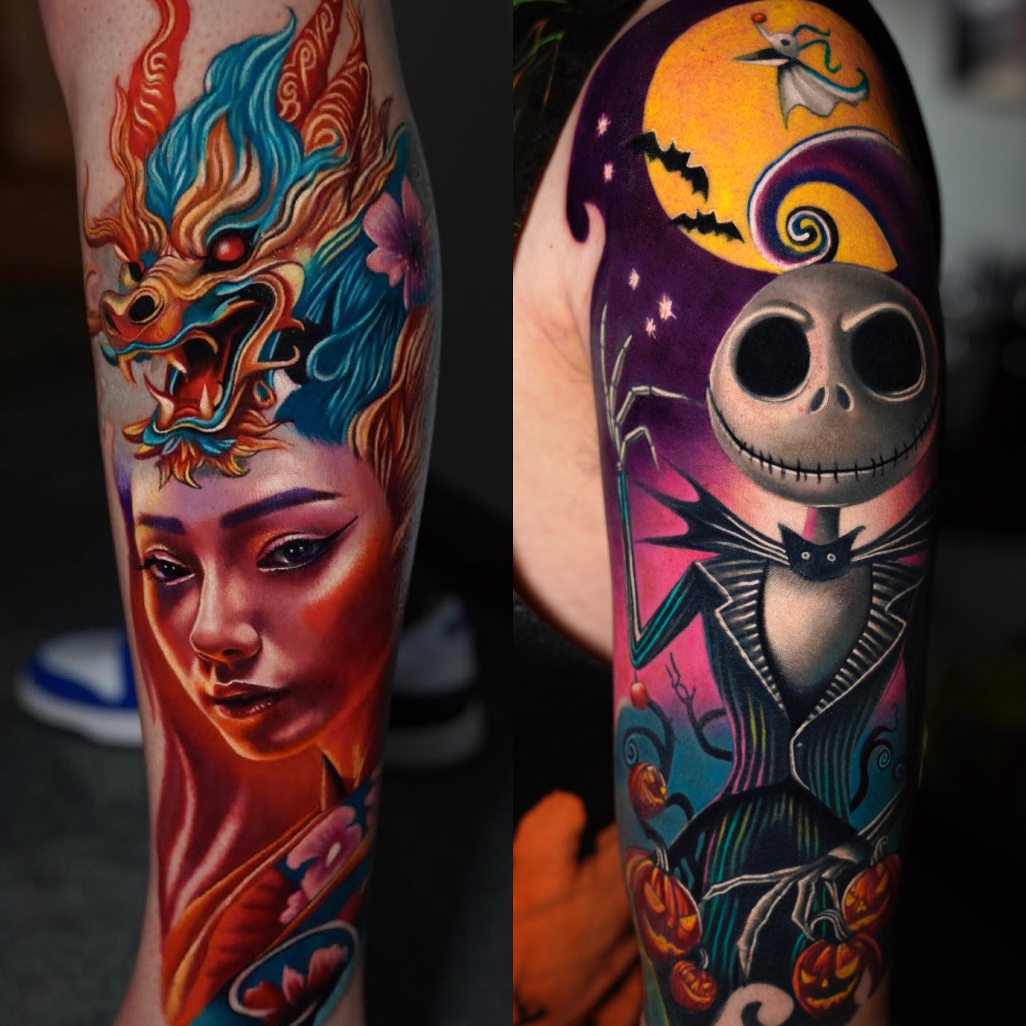 Full Color tattoo by Rafa